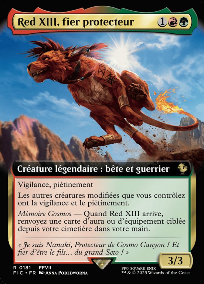 Red XIII, fier guerrier