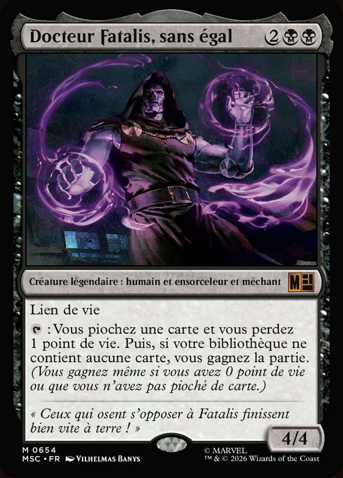 Docteur Fatalis, sans égal