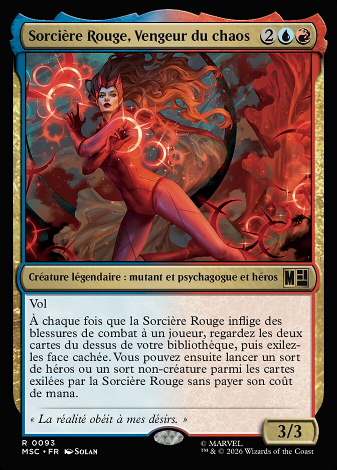 Sorcière Rouge, Vengeur du chaos