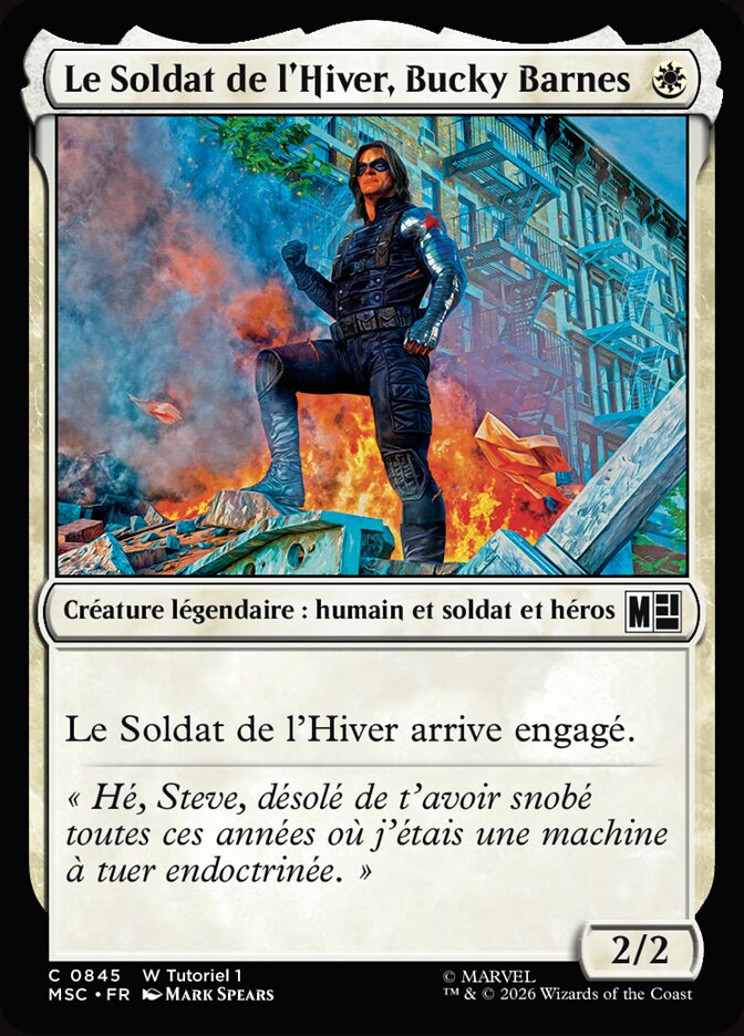 Le Soldat de l'Hiver, Bucky Barnes