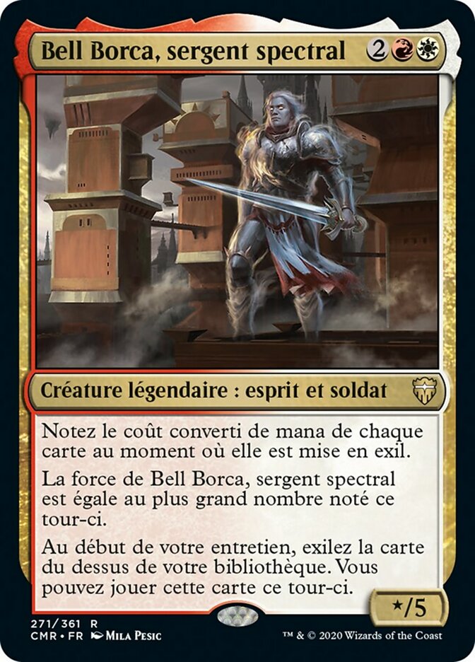 Bell Borca, sergent spectral