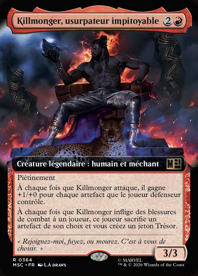 Killmonger, usurpateur impitoyable