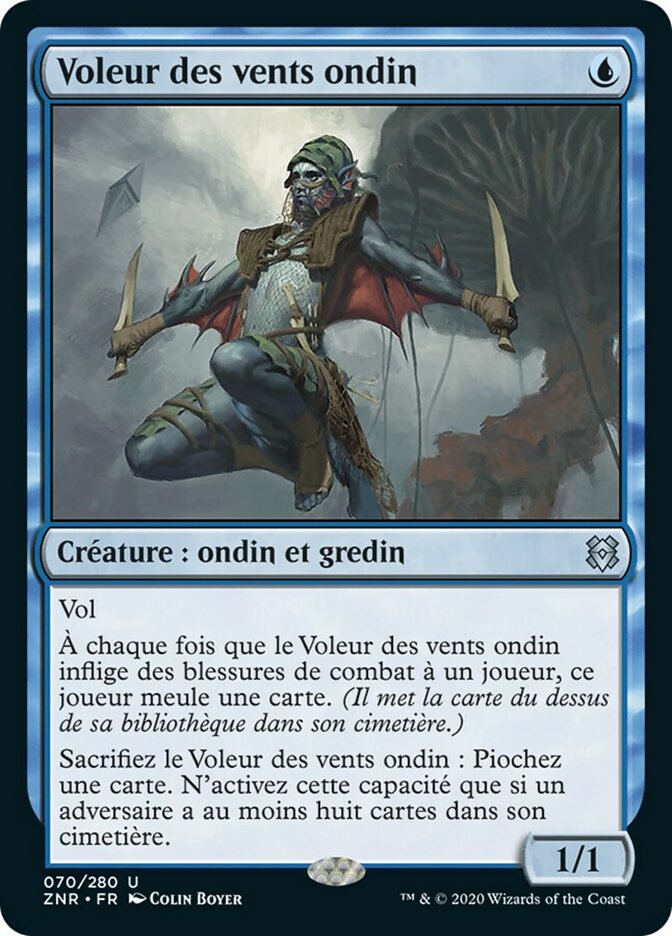 Voleur des vents ondin