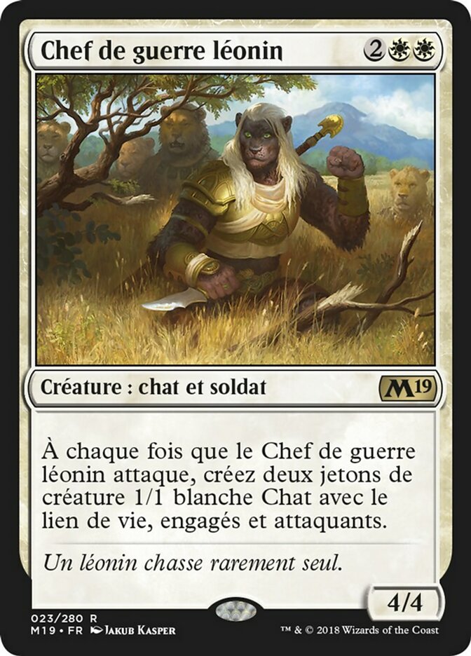 Chef de guerre léonin