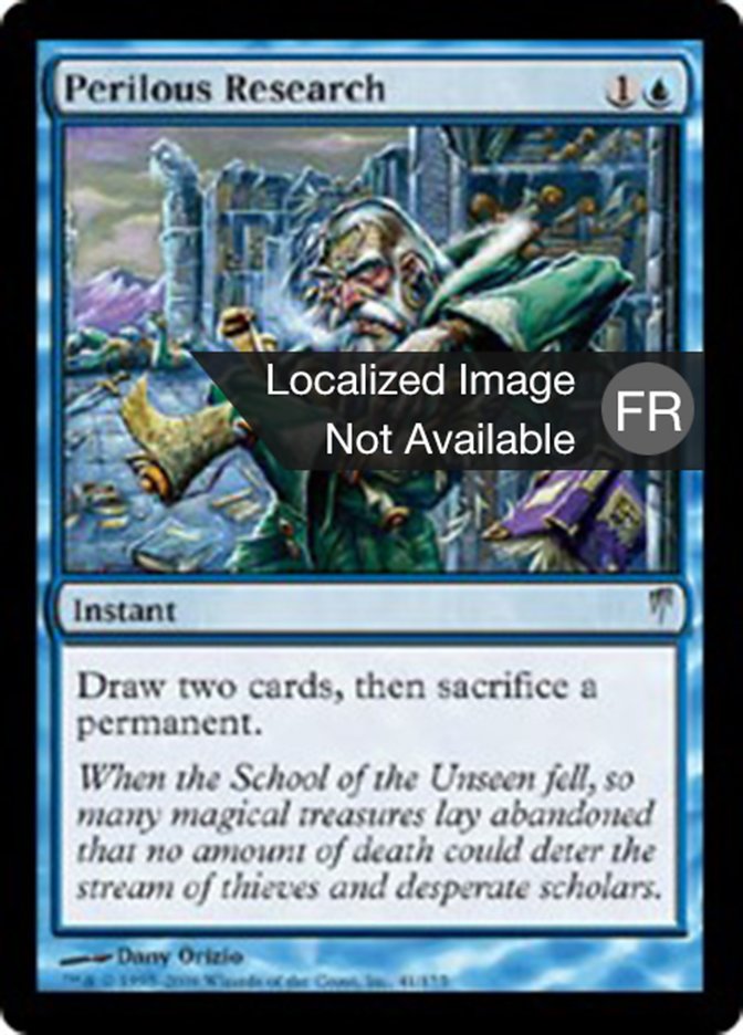 Recherche périlleuse