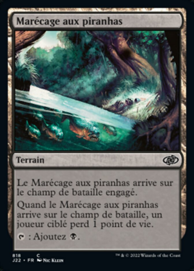 Marécage aux piranhas