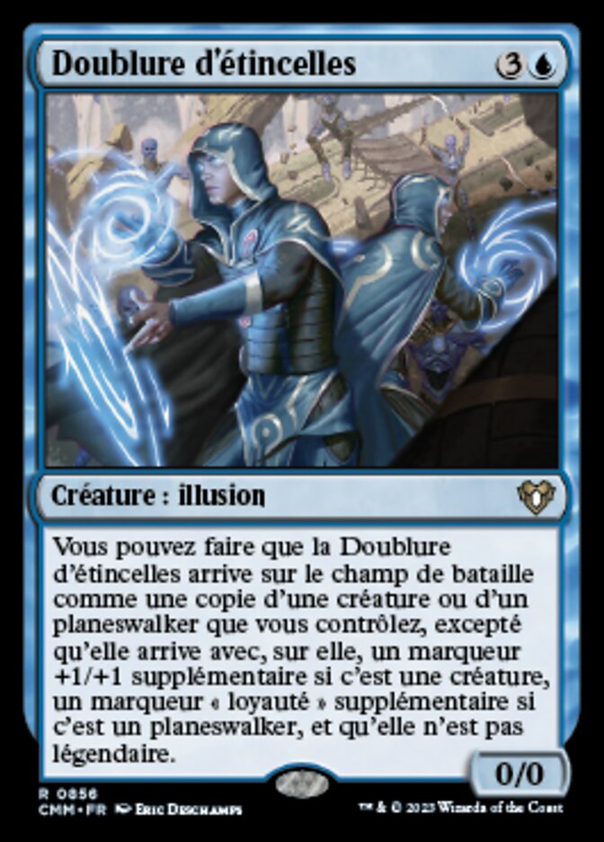 Doublure d'étincelles