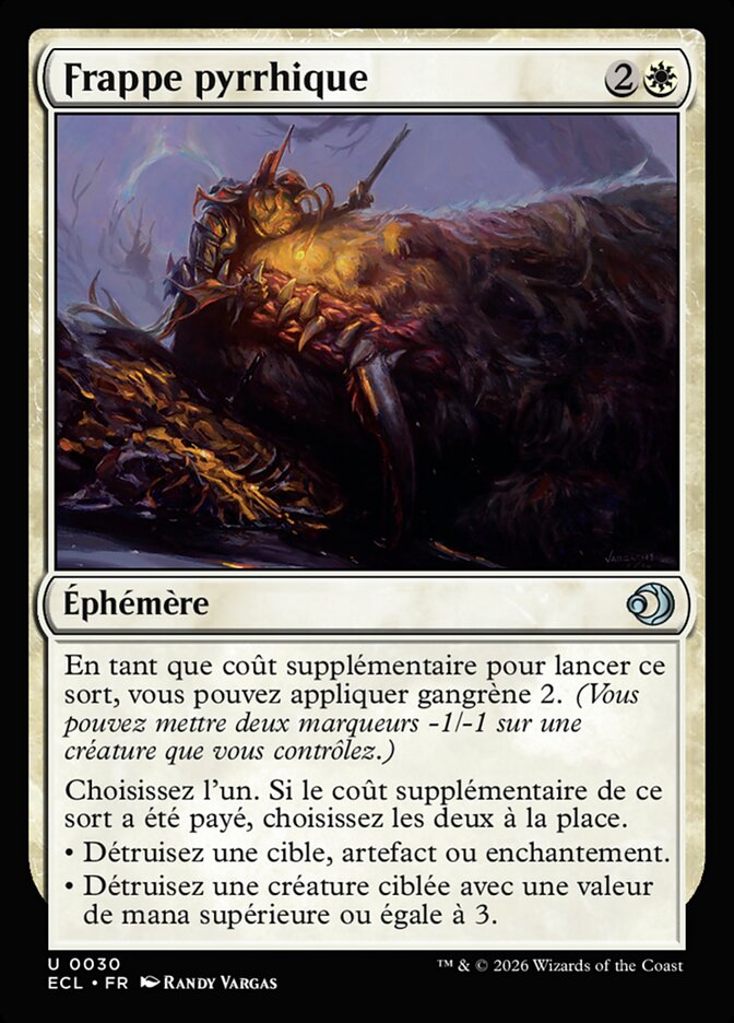 Frappe pyrrhique