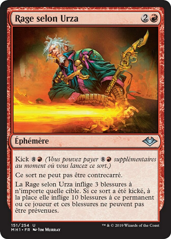 Rage selon Urza
