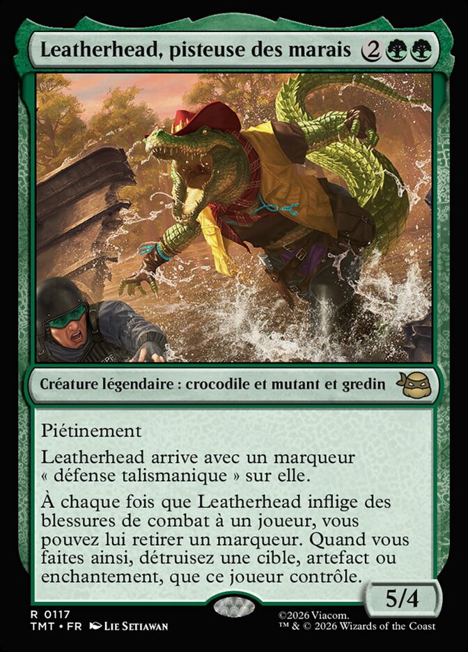 Leatherhead, pisteuse des marais