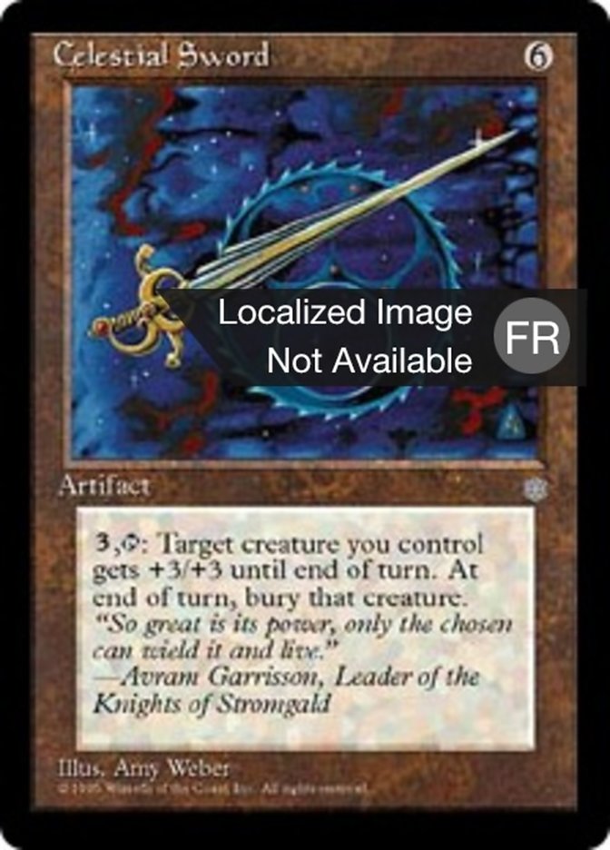 Epée céleste