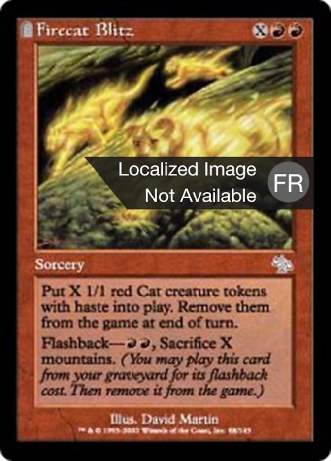 Attaque-éclair de chatfeux