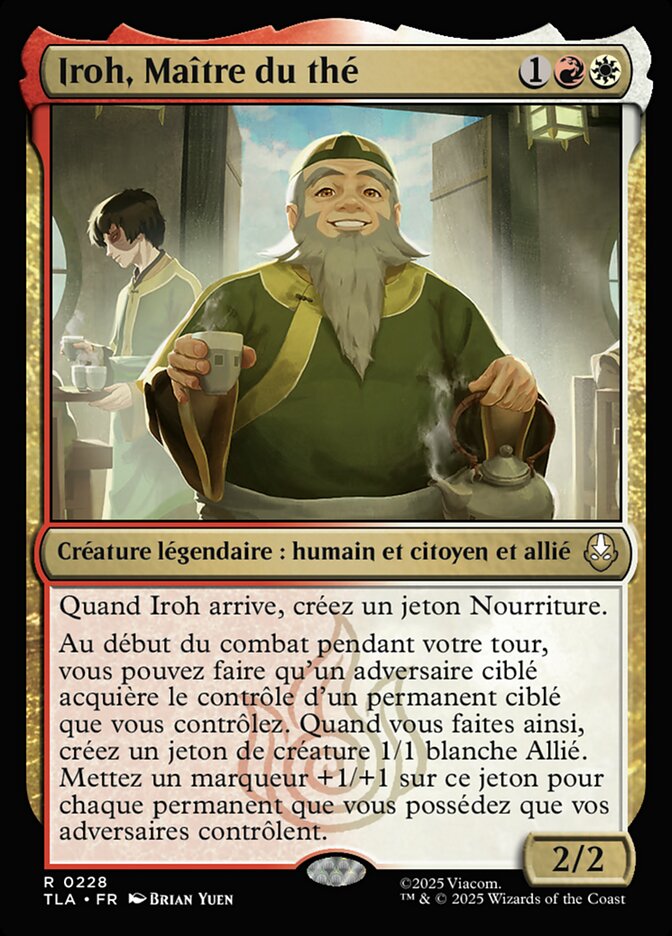 Iroh, Maître du thé