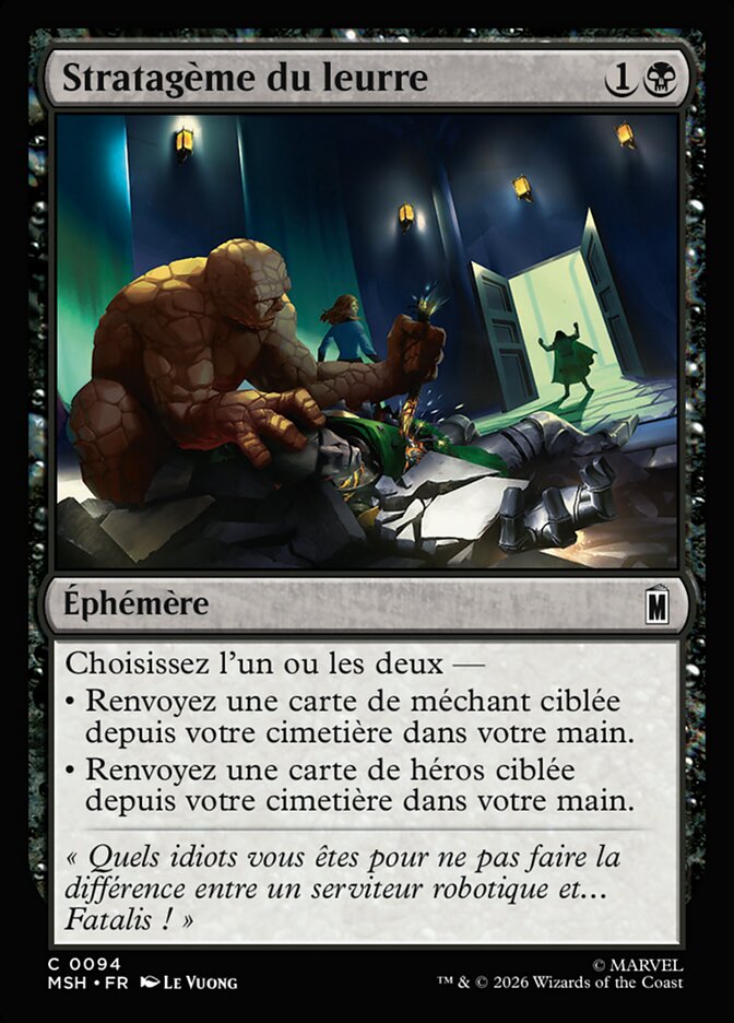 Stratagème du leurre