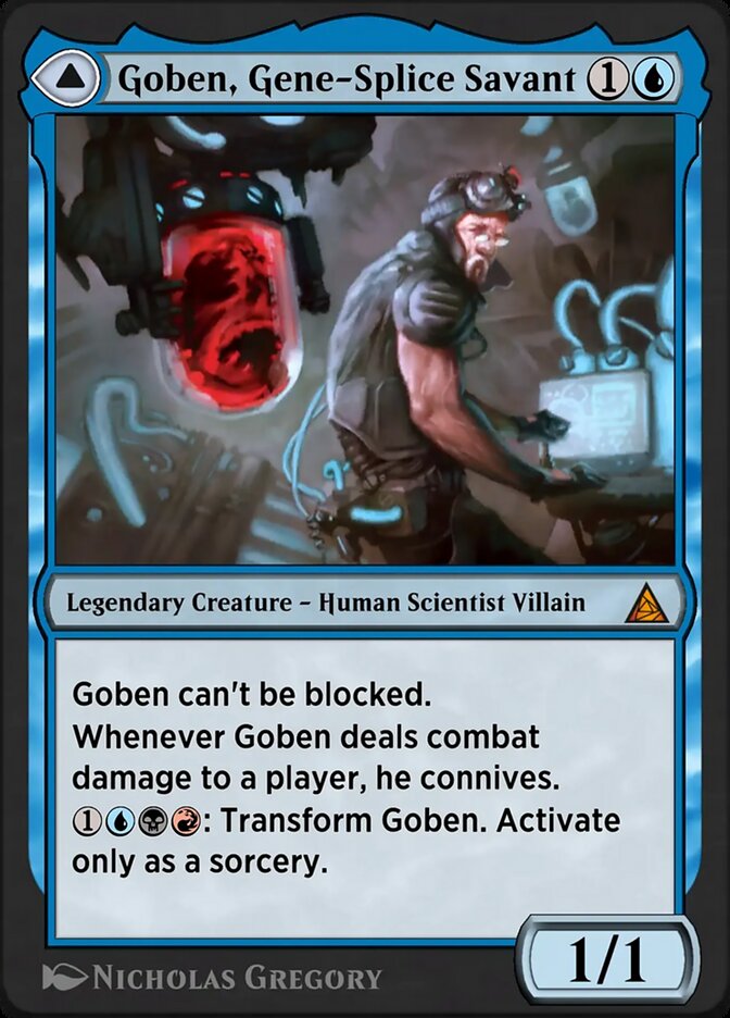 Goben, Gene-Splice Savant