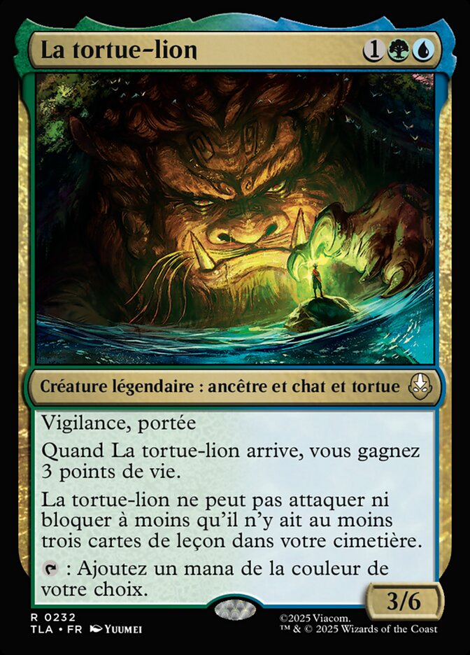 La tortue-lion