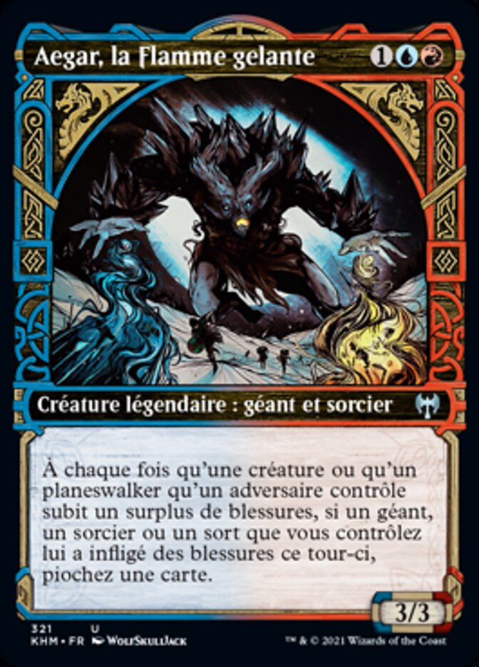 Aegar, la Flamme gelante