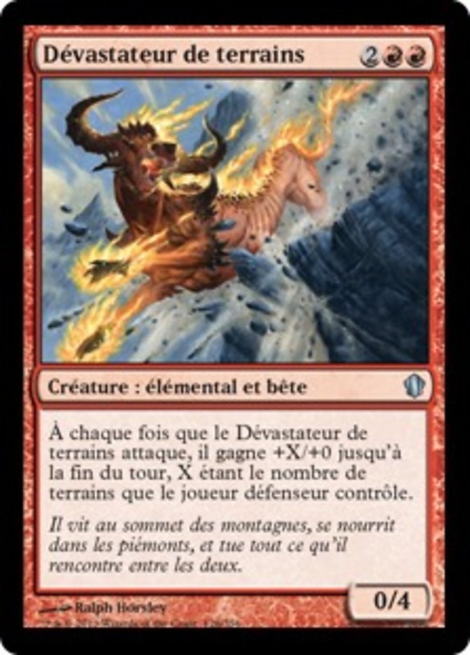 Dévastateur de terrains