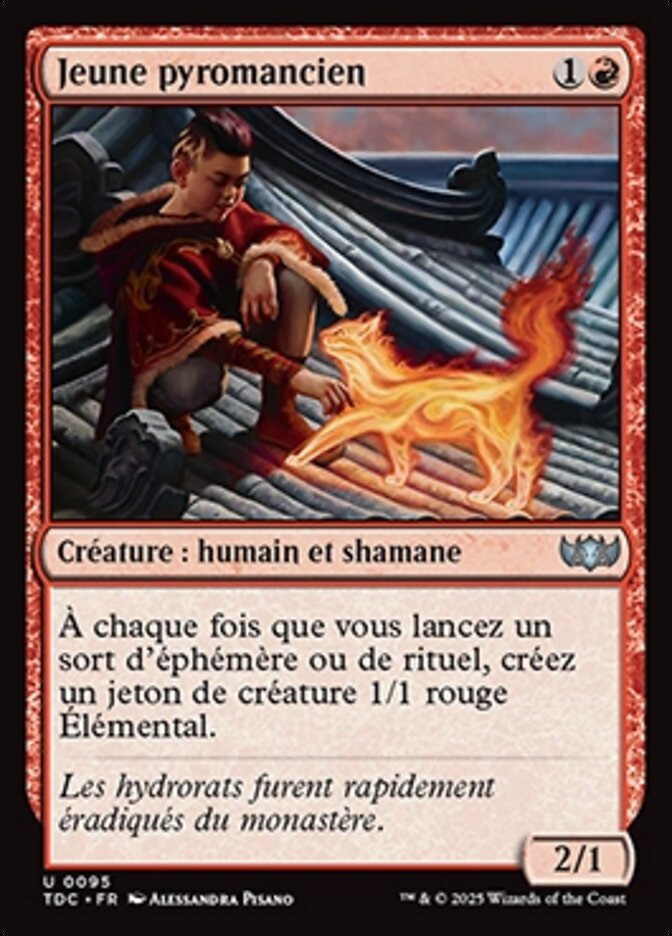 Jeune pyromancien