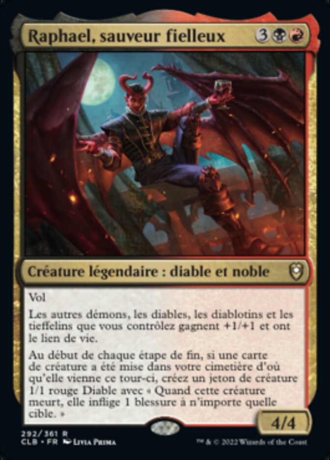 Raphael, sauveur fielleux