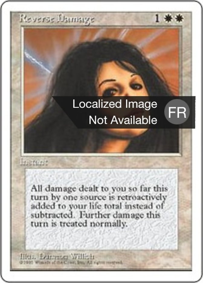 Inversion des dégâts