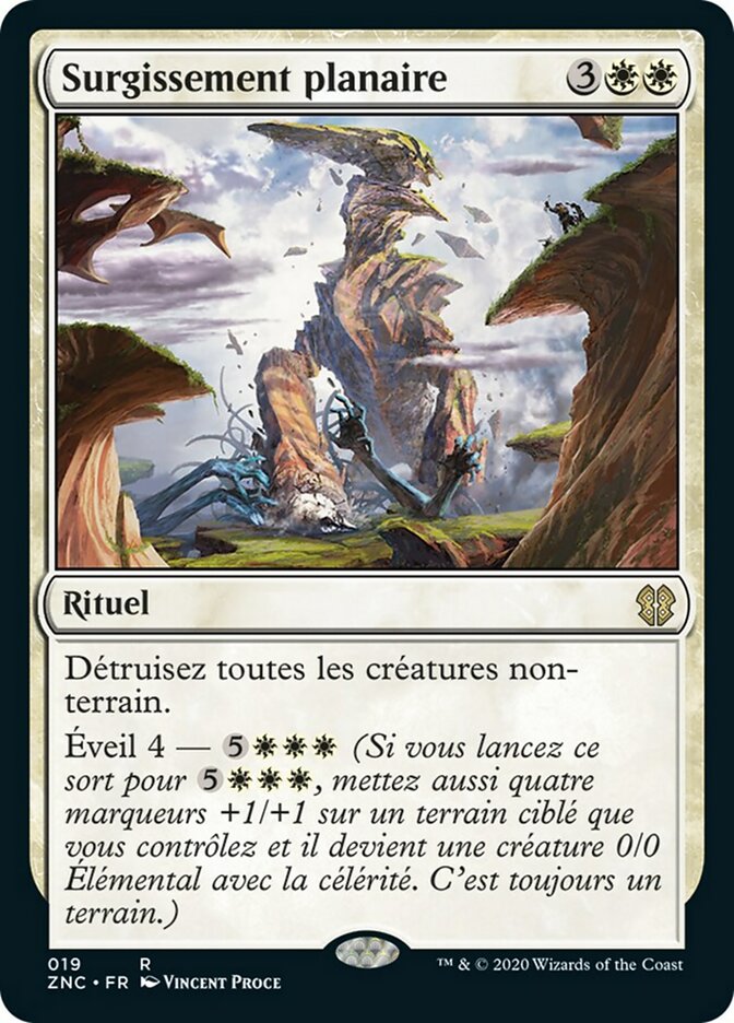 Surgissement planaire