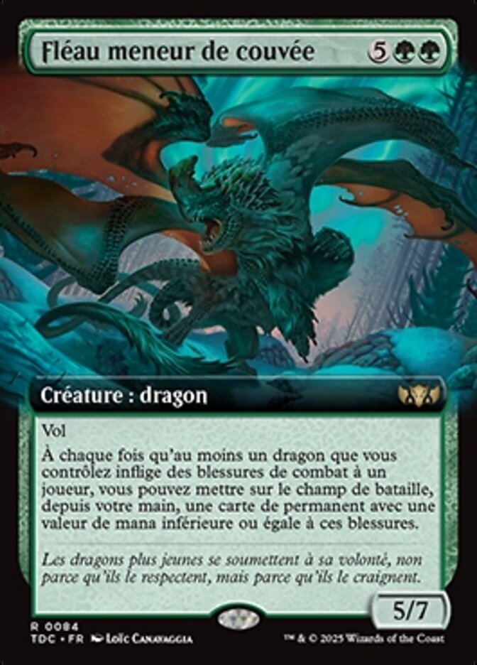 Fléau meneur de couvée