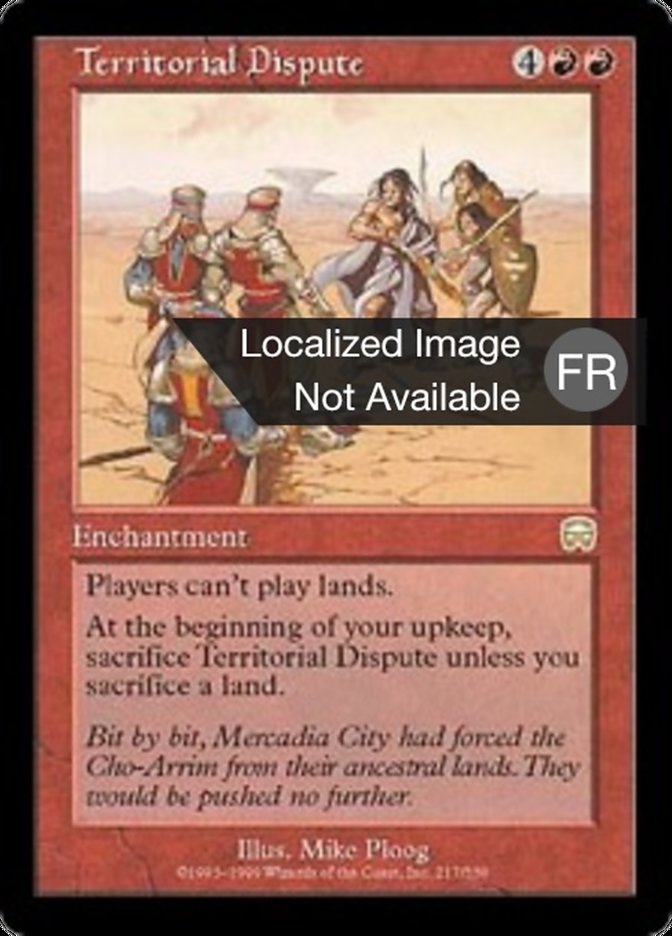 Dispute territoriale