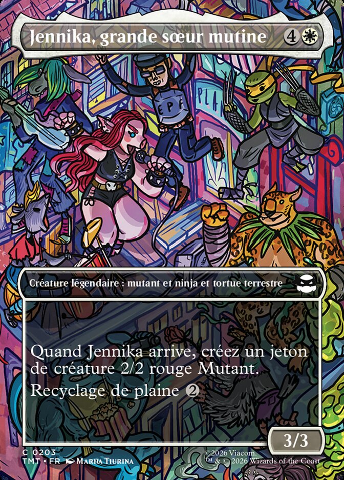 Jennika, grande sœur mutine
