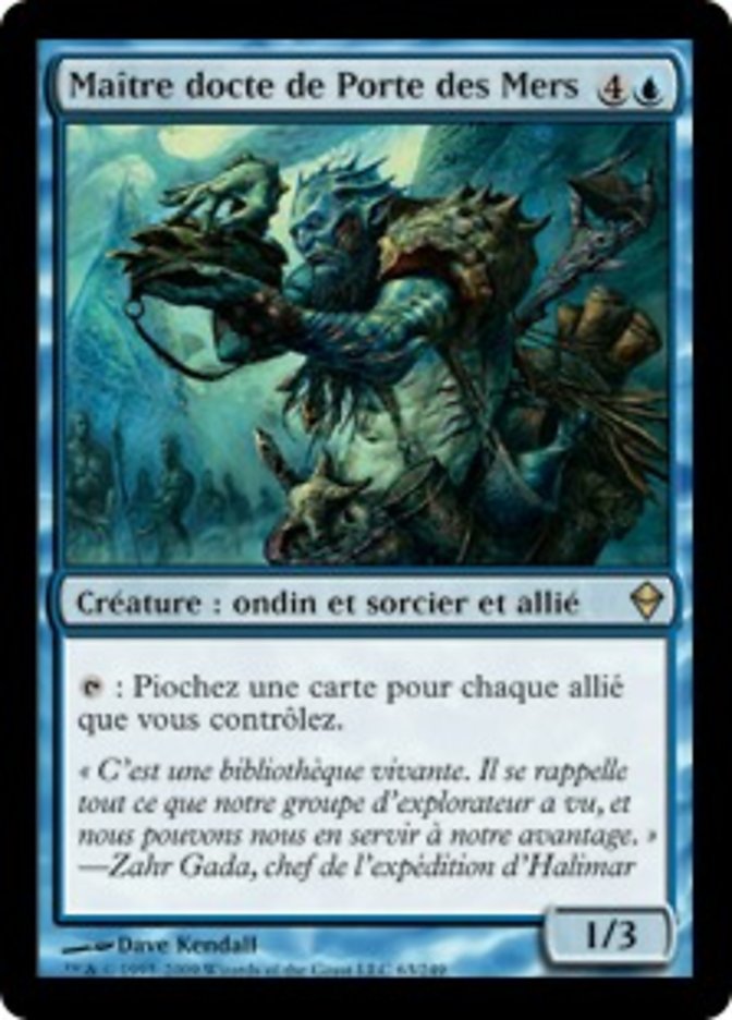 Maître docte de Porte des Mers