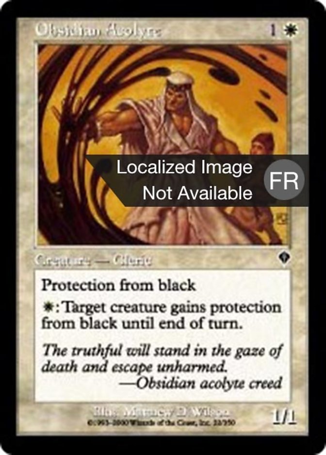 Acolyte de l'obsidienne