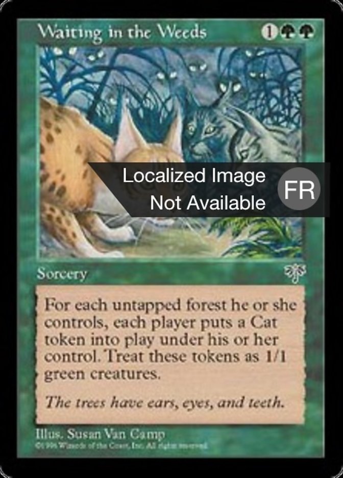 Caché sous les herbes folles