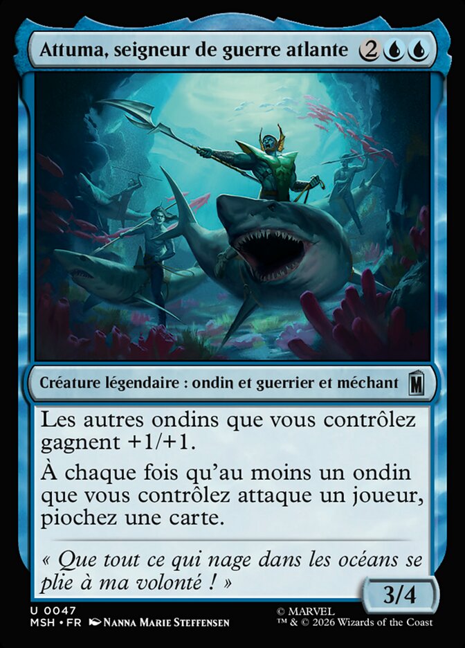 Attuma, seigneur de guerre atlante