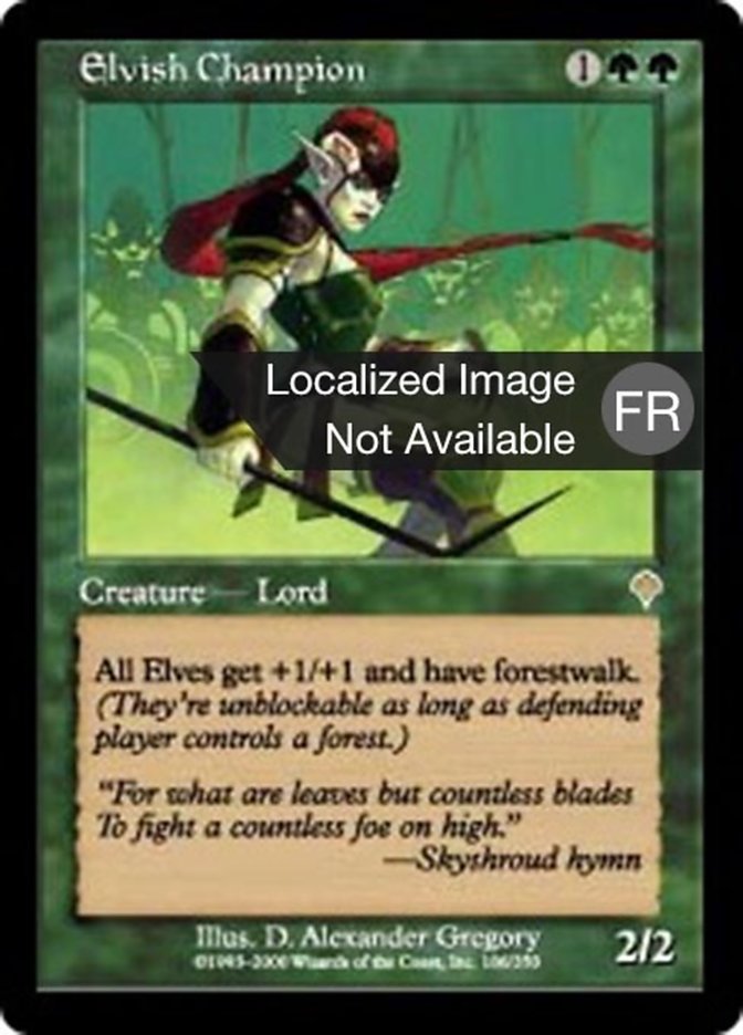 Championne elfe