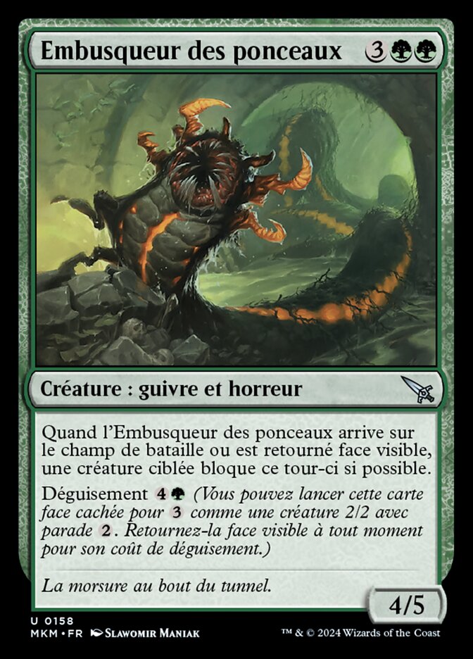 Embusqueur des ponceaux