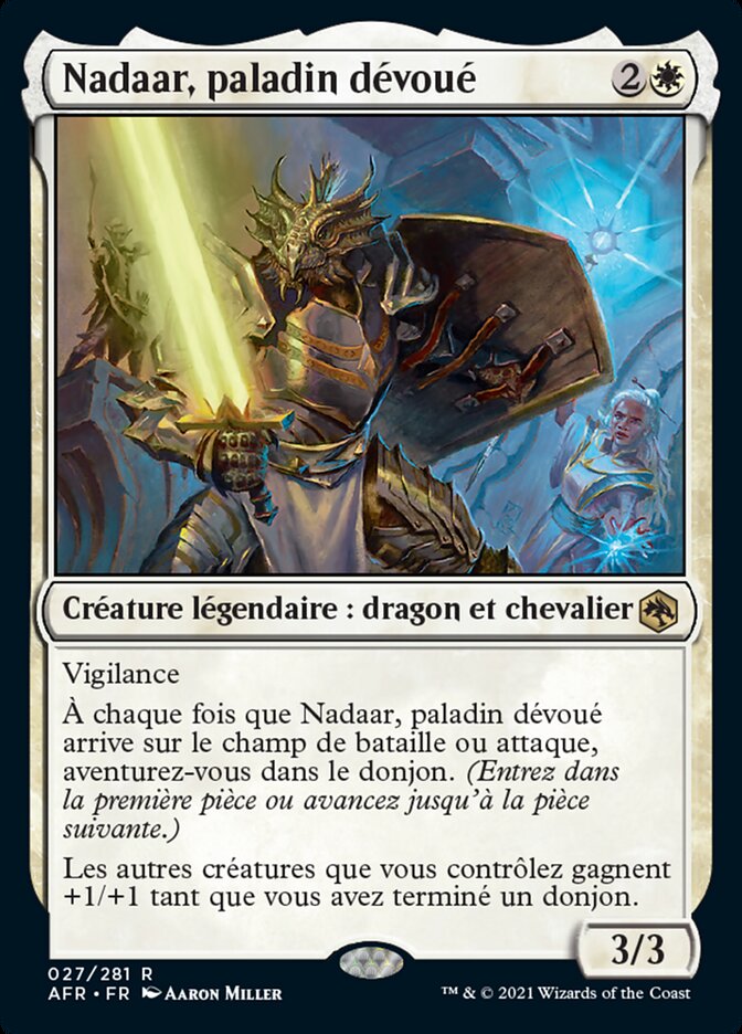 Nadaar, paladin dévoué