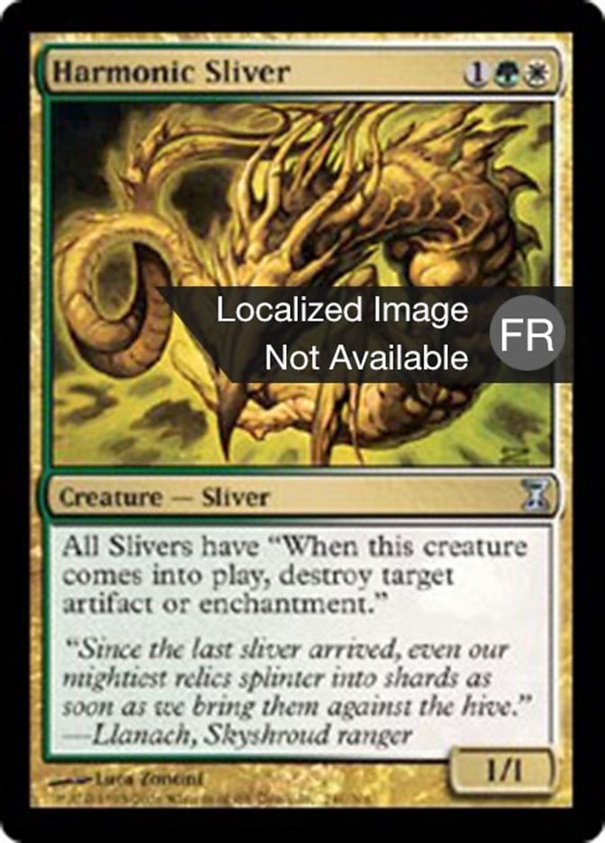 Slivoïde harmonique