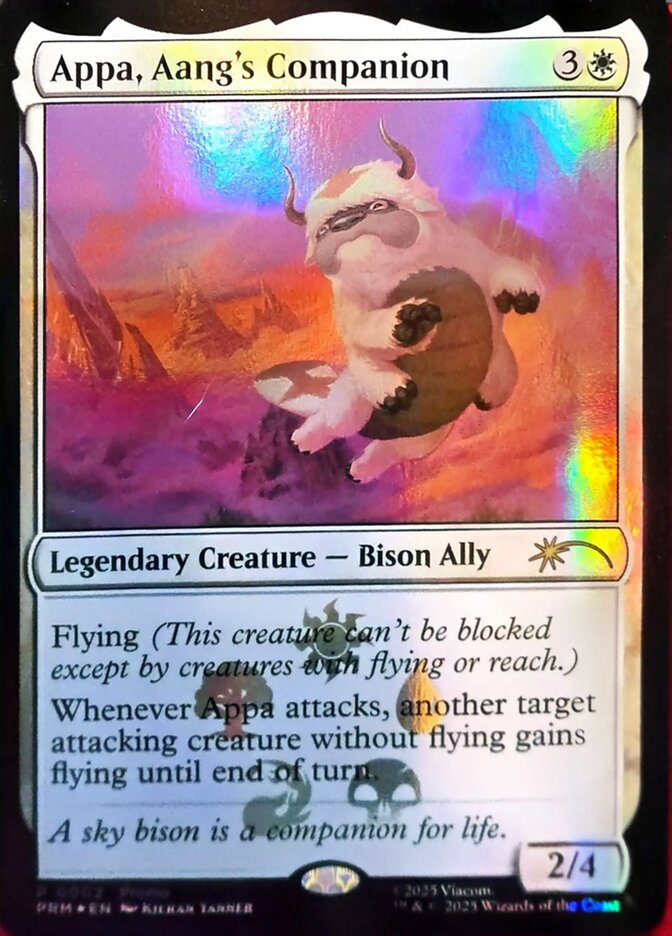 Appa, Aang's Companion