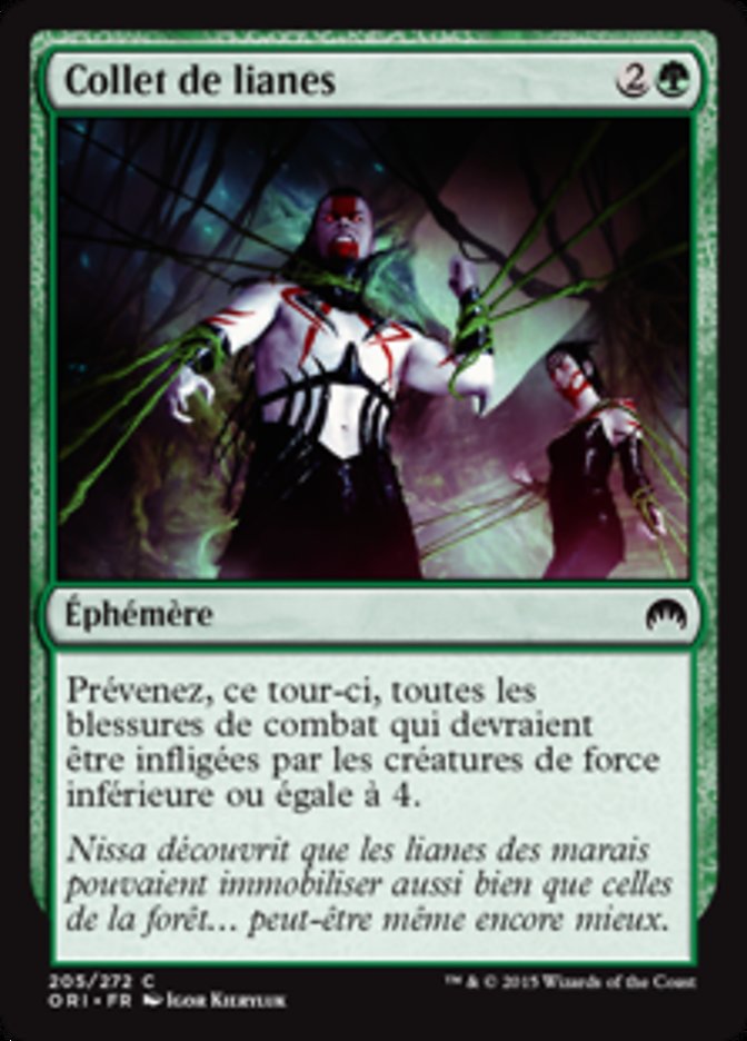 Collet de lianes
