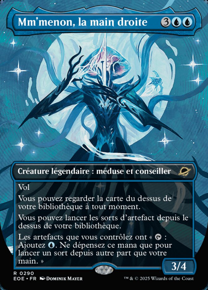 Mm'menon, la main droite