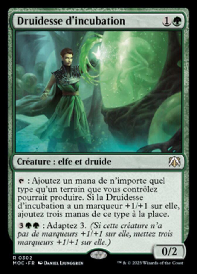 Druidesse d'incubation
