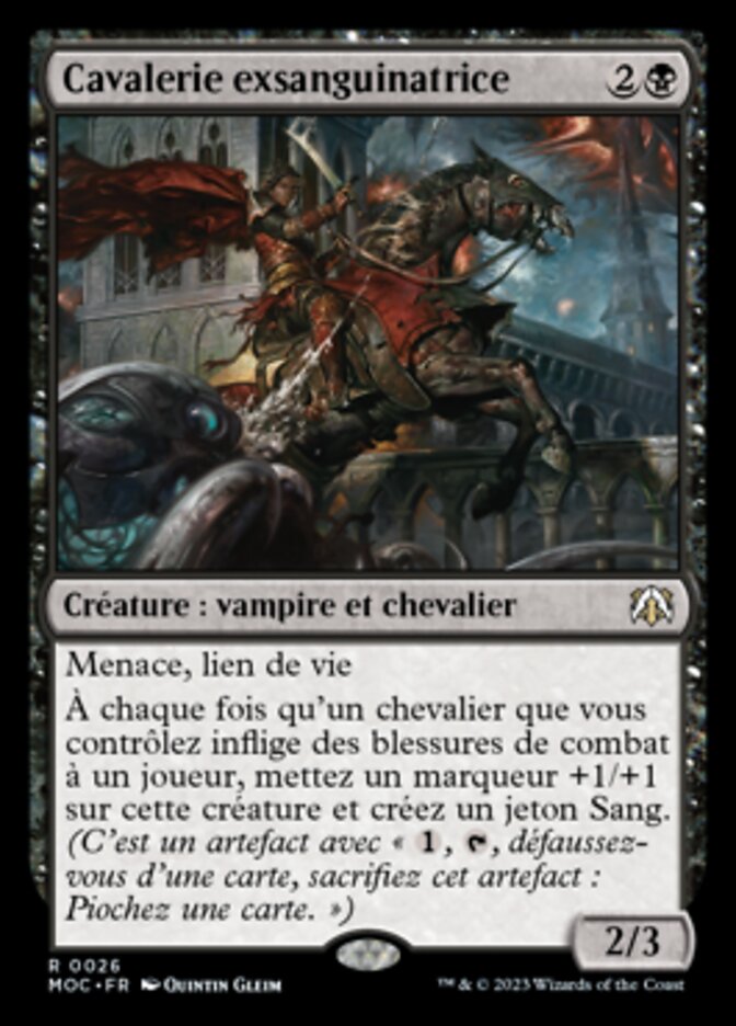 Cavalerie exsanguinatrice