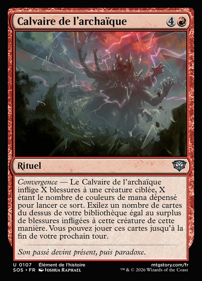 Calvaire de l'archaïque