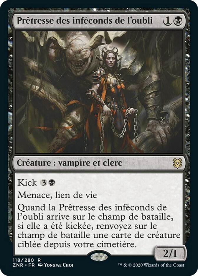 Prêtresse des inféconds de l'oubli