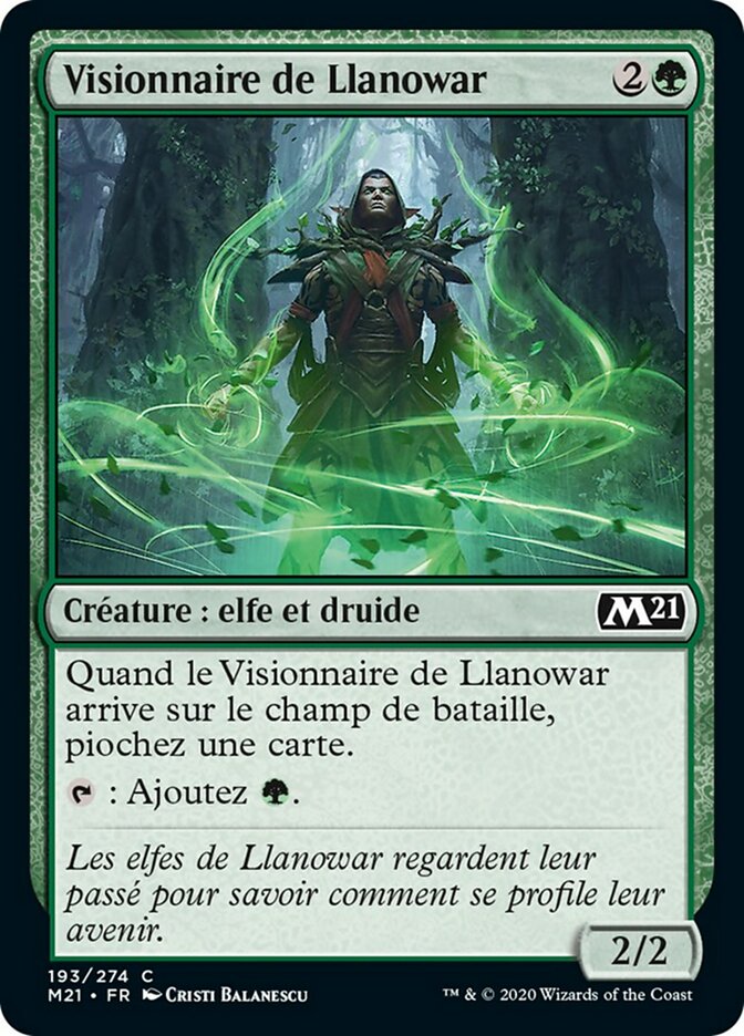 Visionnaire de Llanowar