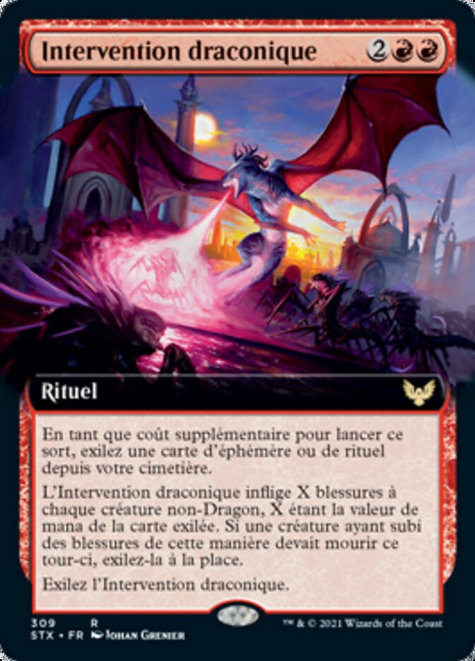 Intervention draconique