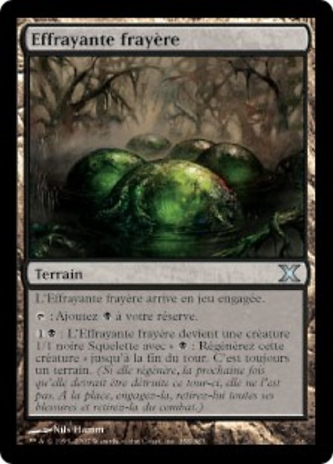 Effrayante frayère