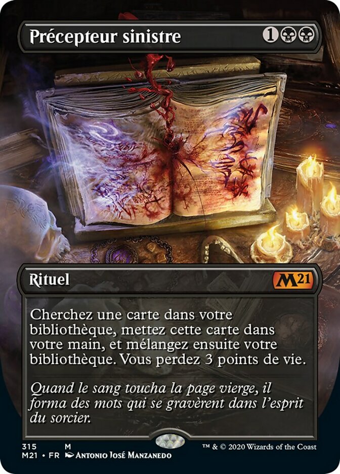 Précepteur sinistre