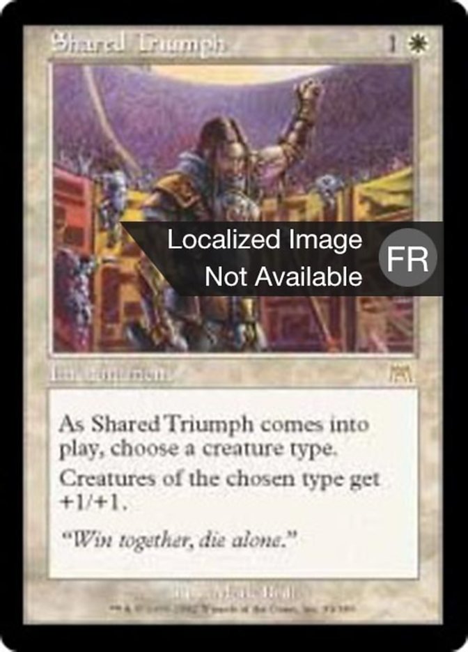 Triomphe partagé