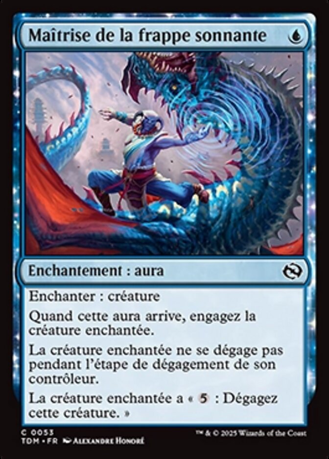 Maîtrise de la frappe sonnante